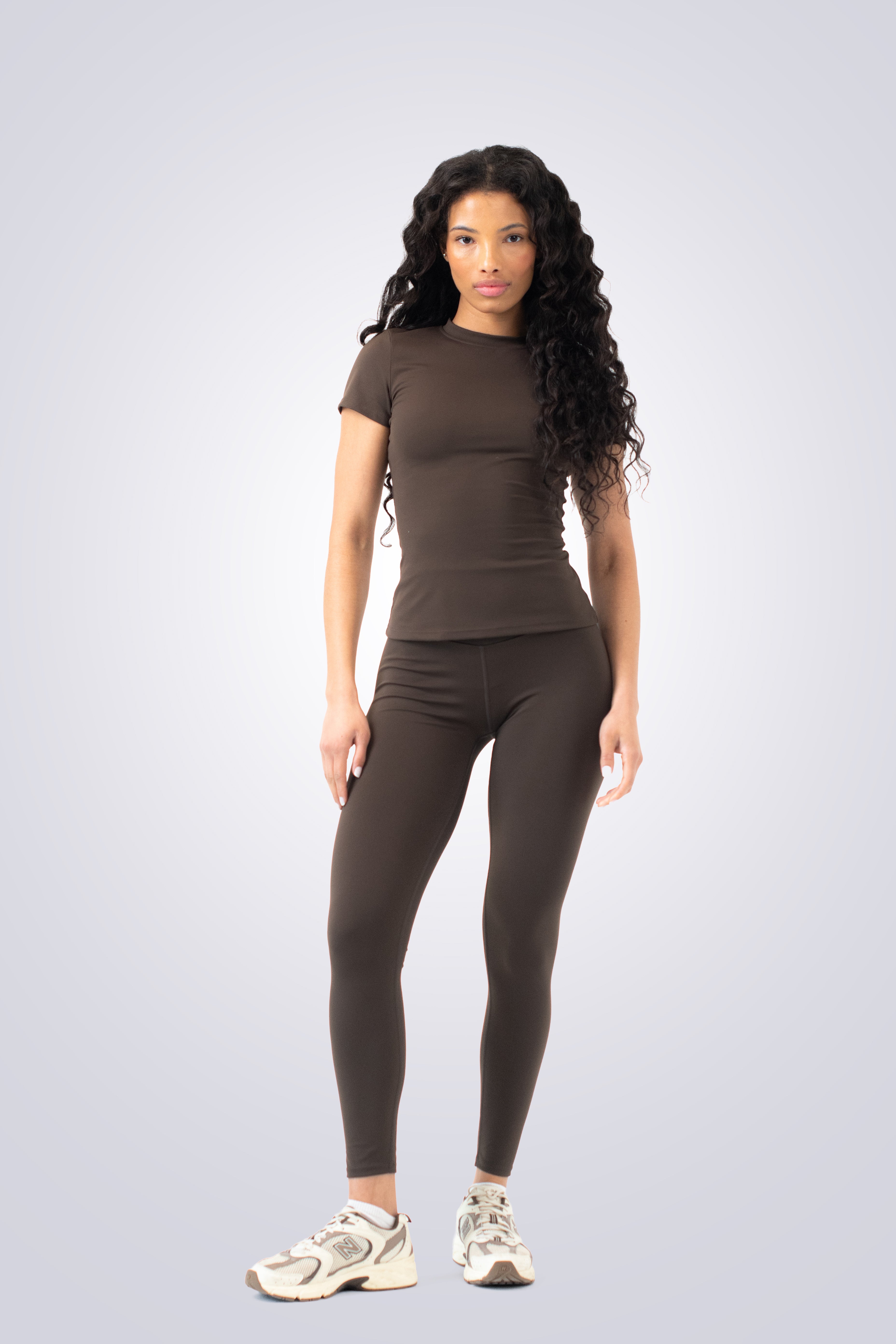 Sculpt Leggings - Coffee Bean