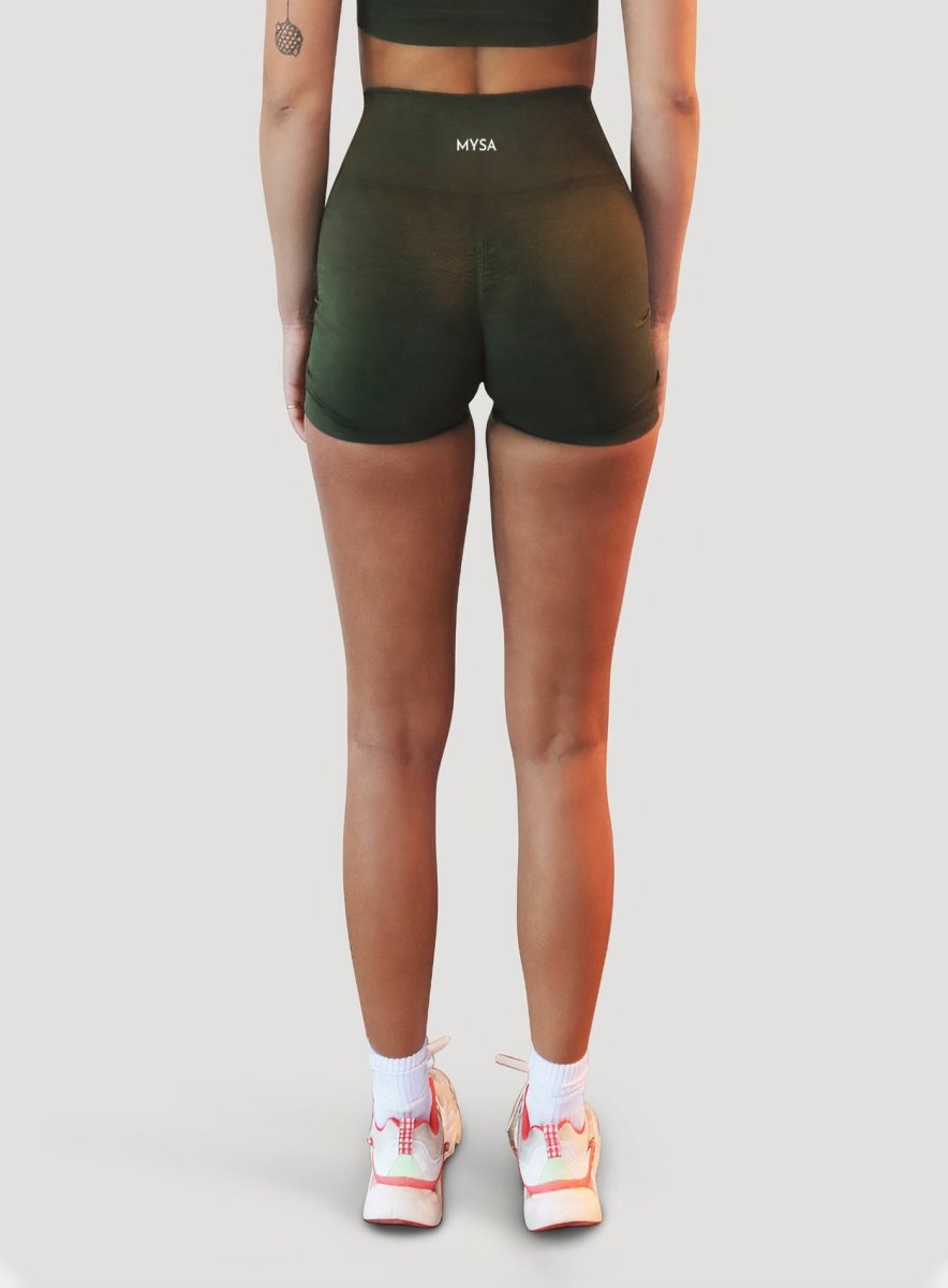 Army Green Motion Shorts - MYSA